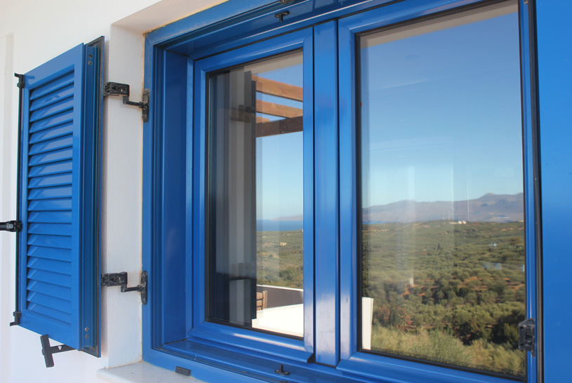 Villa Thalia window and view
